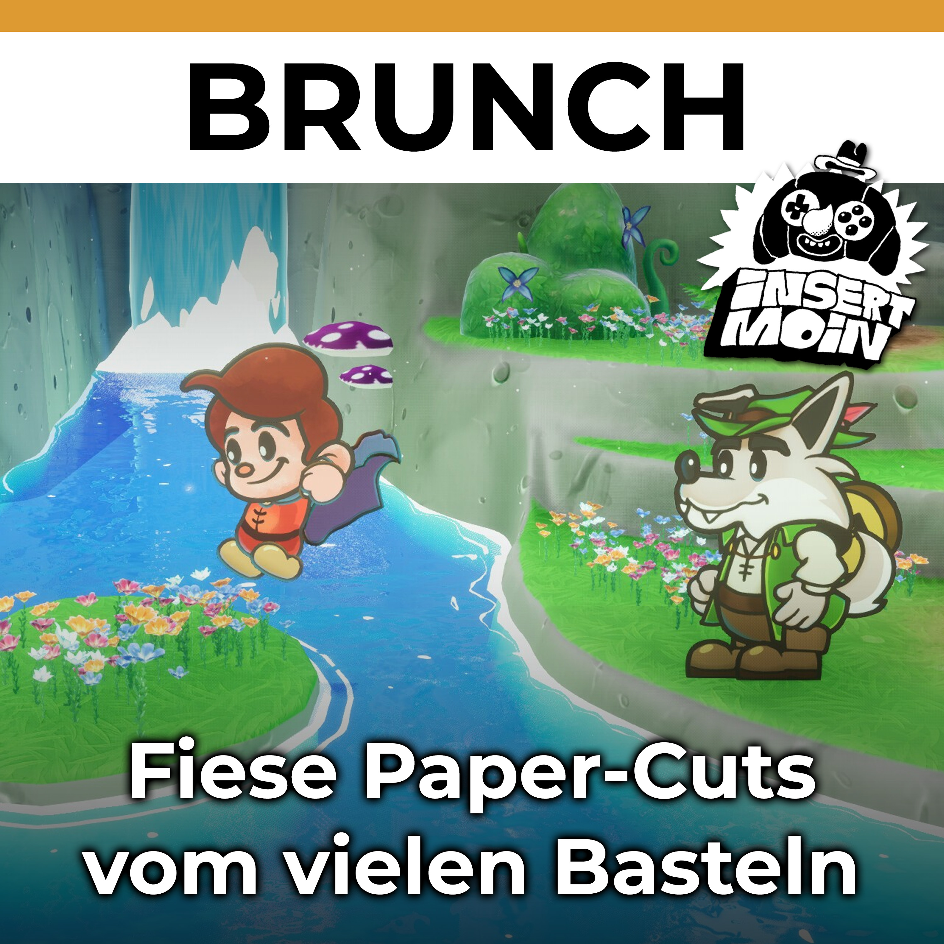 Brunch: Wii-Bastelei mit Michi, Paper-Cuts mit Basti und Manu in Australien